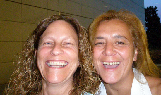 Nieves Roa and Susan Turnbough