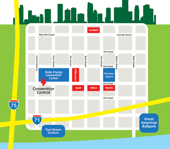 Cincinnati Map