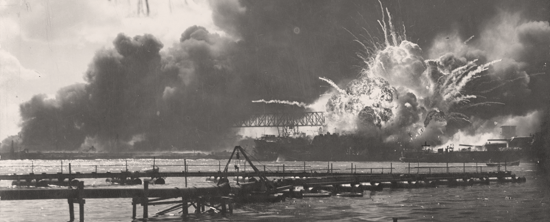 Pearl Harbor Explosion