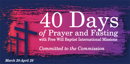 40 Days of Prayer and Fasting
