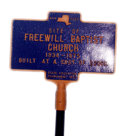 historic free will baptist sign photo